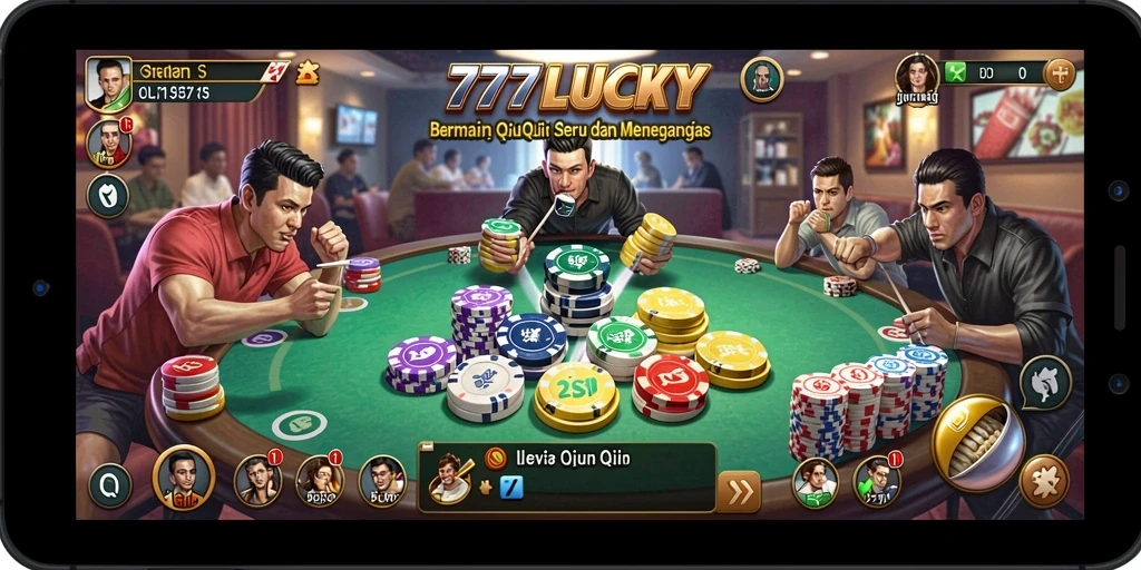 Tampilan gameplay menarik dari 777LUCKY yang menggugah selera.