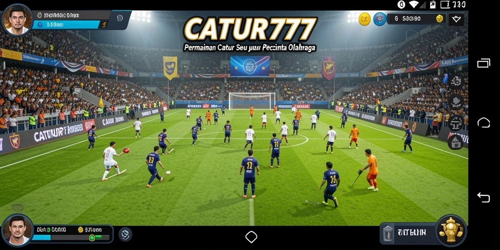 Tampilan gameplay menegangkan dalam CATUR777 saat bertanding di papan catur.