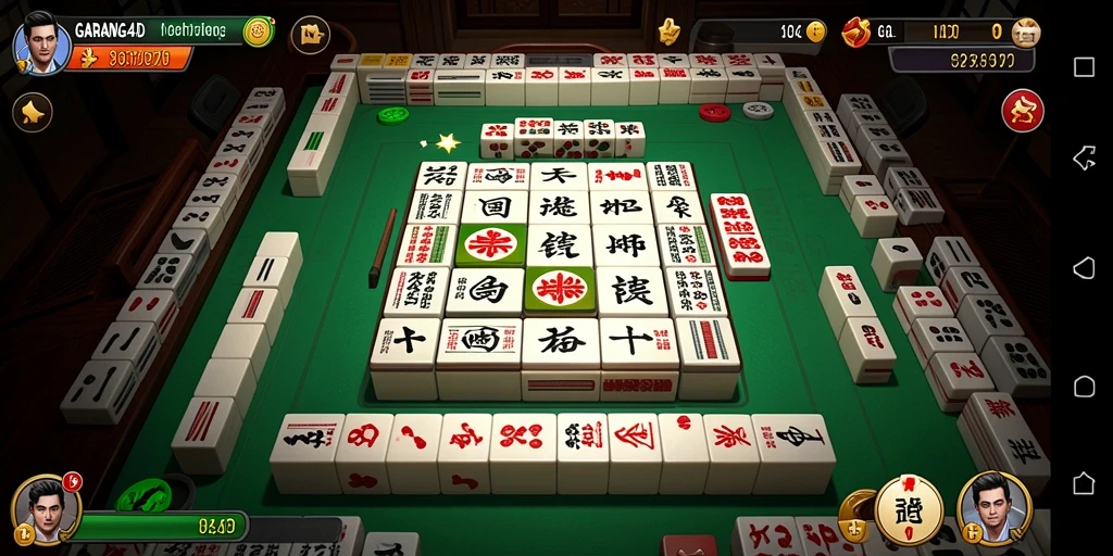 Screenshot gameplay GARANG4D menampilkan tantangan Mahjong yang menarik.