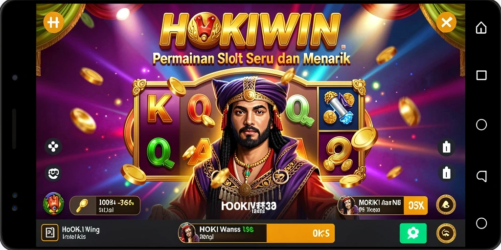 Screenshot gameplay HOKIWIN menampilkan suasana permainan Slot yang menarik.