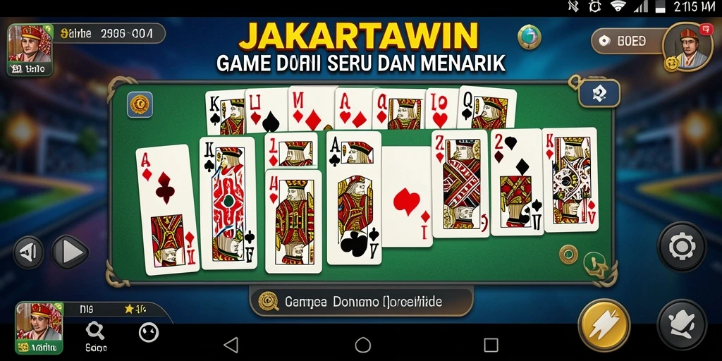 Gameplay seru JAKARTAWIN yang menampilkan momen mendebarkan.
