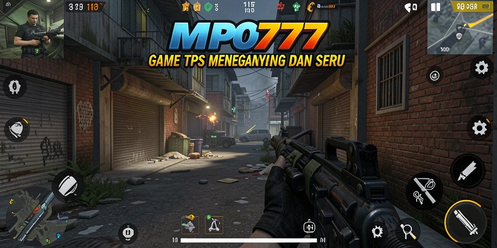 Tampilan gameplay menengah dari MPO777 yang seru dan mendebarkan.