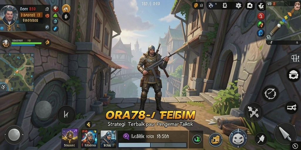 Tampilan gameplay Strategi yang menegangkan dan penuh perencanaan.