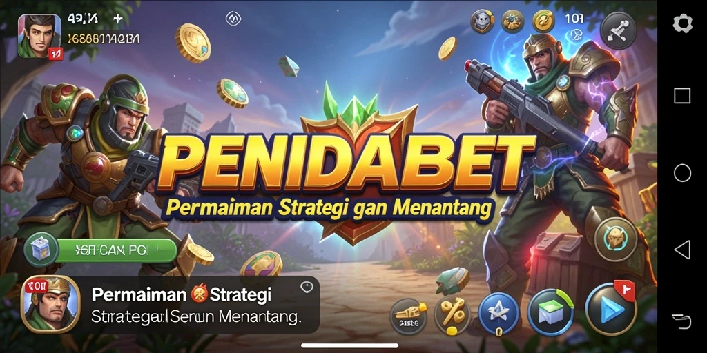 Tampilan menarik dari gameplay <strong>PENIDABET</strong> yang menantang.