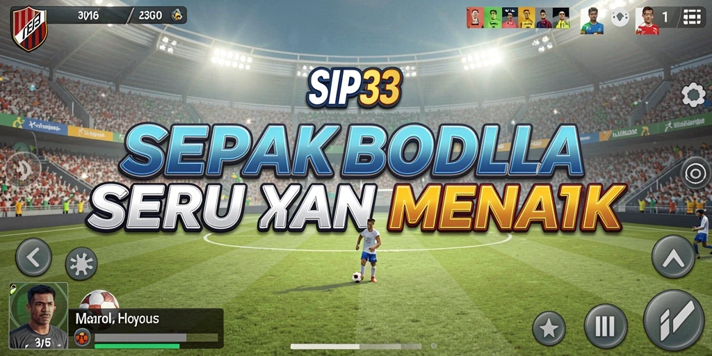 Tampilan gameplay SIP33 yang realistis dan mendebarkan.