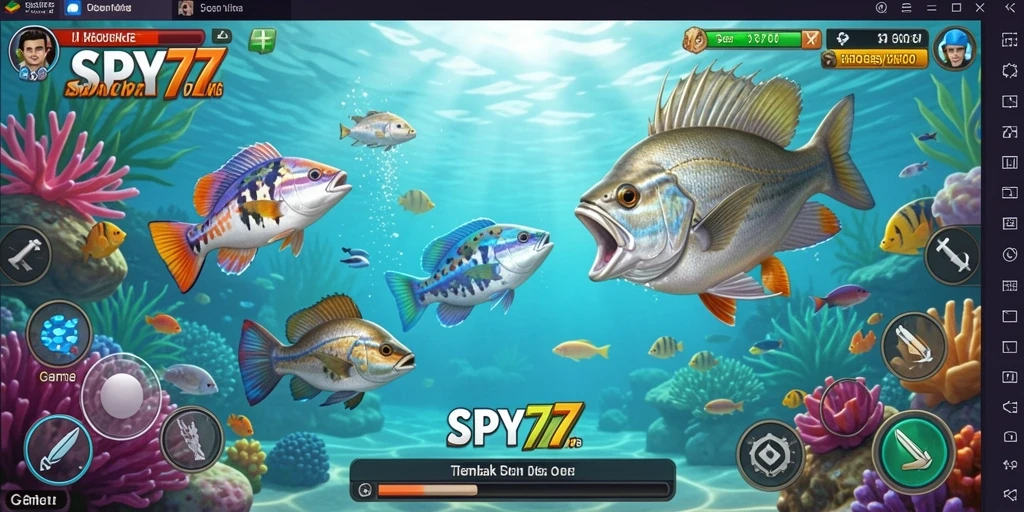 Gameplay menarik SPY77 dalam aksi Tembak Ikan.