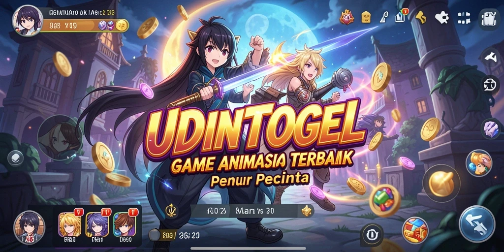 Tampilan gameplay <strong>UDINTOGEL</strong> yang menarik dan penuh aksi.