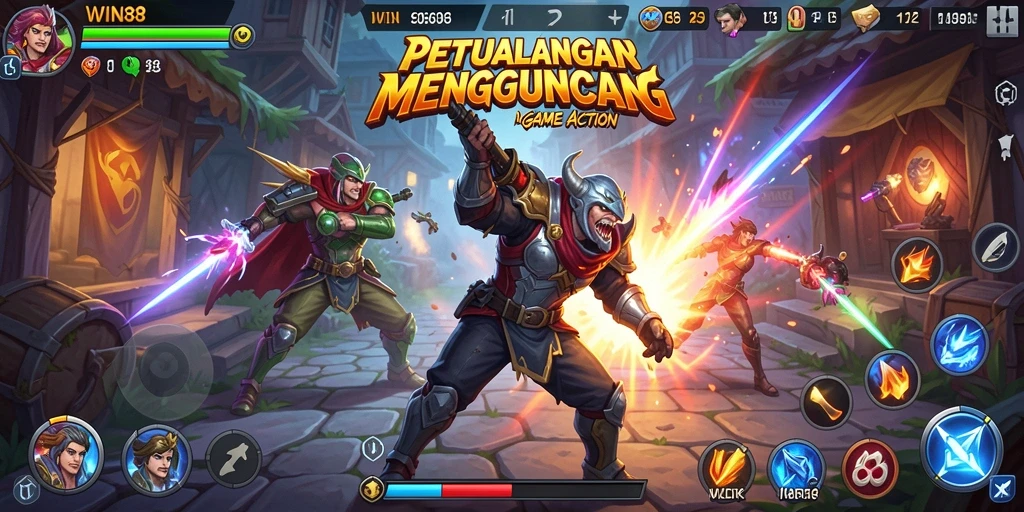Gameplay seru dan mendebarkan dalam WIN88.