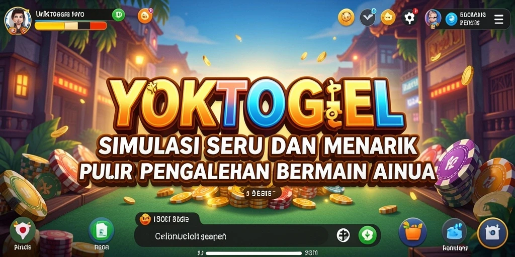 Tangkapan layar gameplay seru dari YOKTOGEL dengan berbagai aktivitas menarik.